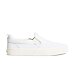 Pánské volnočasové boty Cariuma SLIP-ON White Premium Leather Sneaker