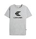 Cariuma T-Shirt Melange Grey with Black Logo