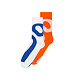 Zoknik On Liquid Logo Sock High 2-pack