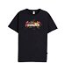 Cariuma T-Shirt Black Cariuma Flowers