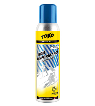 Skluzný vosk Toko High Performance Liquid Paraffin blue 125ml