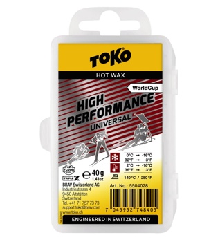 Skluzný vosk Toko High Performance Universal 40g