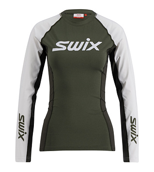Női technikai póló Swix RaceX Dry Long Sleeve W