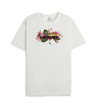 Cariuma T-Shirt Off-White Cariuma Flowers