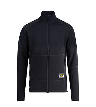 Férfi merinó pulóver Lundhags Tived Merino Full Zip M