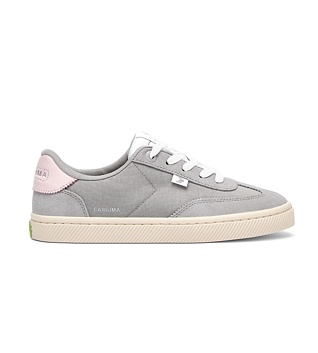 Dámské volnočasové boty Cariuma TOCA Nylon and Suede Light Grey