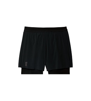 Férfi tövid futónadrág On 5" Performance 2/1 Shorts