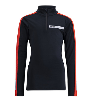 Juniorské funkční triko Swix Roadline NTS Half Zip Baselayer Top Jr