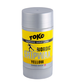 Odrazový vosk Toko Nordic GripWax 25g Yellow