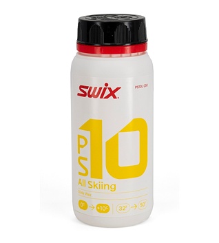 Skluzný vosk Swix PS10 Liquid Yellow 250ml