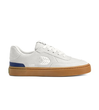 Pánské volnočasové boty Cariuma LUAN PRO Suede Smoke White