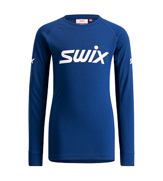 Junior technikai póló Swix RaceX Classic Long Sleeve Jr