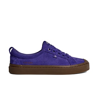 Pánské volnočasové boty Cariuma OCA Low Gum Purple Suede Sneaker
