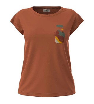 Dámské triko Lundhags Fulu Merino Bottle T-Shirt W
