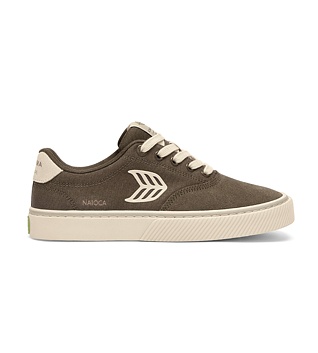 Pánské volnočasové boty Cariuma NAIOCA PRO Stripe Suede and Canvas Teak