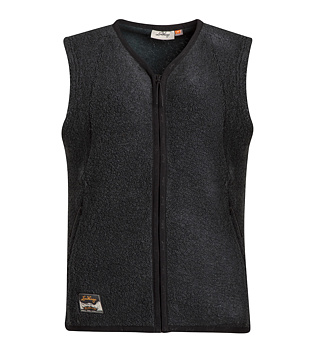 Női merinó mellény Lundhags Flok Wool Pile Vest W