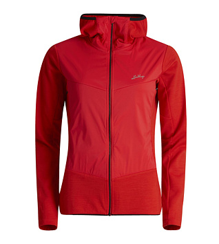 Női merinó pulóver Lundhags Padje Merino Block Hoodie W