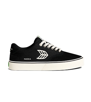 Dámské volnočasové boty Cariuma NAIOCA PRO Stripe Suede and Canvas Black
