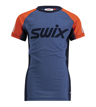 Juniorské funkční triko Swix Roadline RaceX Short Sleeve Jr