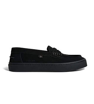 Dámské volnočasové boty Cariuma CAJU Loafer All Black Suede