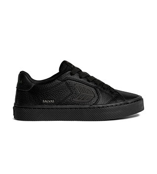 Pánské volnočasové boty Cariuma SALVAS All Black Premium Leather Sneaker
