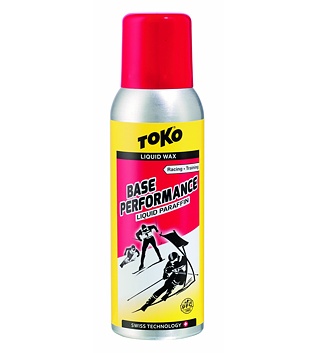 Skluzný vosk Toko Base Performance Liquid Paraffin Red 100ml
