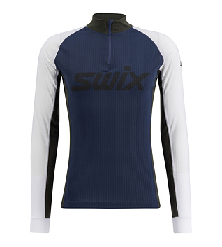Férfi technikai póló Swix RaceX Classic Half Zip M