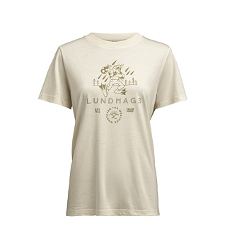 Női póló Lundhags Järpen Printed T-shirt W
