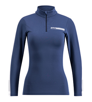 Dámské funkční triko Swix Roadline NTS Half Zip Baselayer Top W