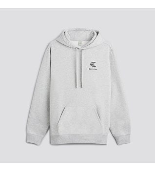 Cariuma Hoodie Melange Grey with Black Logo