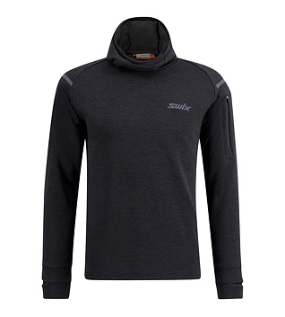 Férfi technikai pulóver Swix Pace Midlayer Hooded M