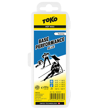 Csőszó wax Toko Base Performance Blue 120g
