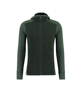 Férfi merinó pulóver Ulvang Peak Field Hooded Full Zip Midlayer