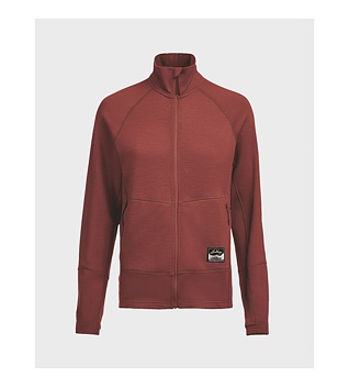 Női merinó pulóver Lundhags Tived Merino Full Zip W