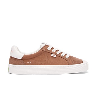 Pánské volnočasové boty Cariuma OCA 2.0 Nylon and Suede Mocha Mousse