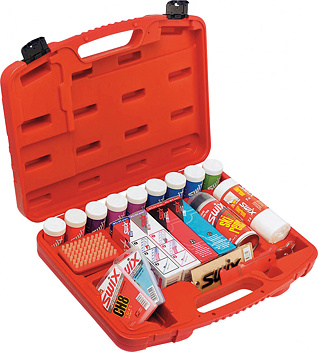 Kufr s vosky Swix Small Wax Case Nordic, Filled