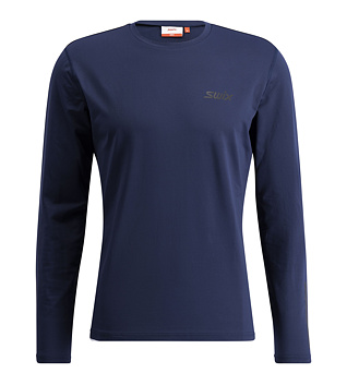 Férfi futópóló Swix Pace NTS Long Sleeve Baselayer Top M