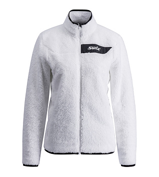 Női pulóver Swix Infinity Pile Midlayer Full Zip W
