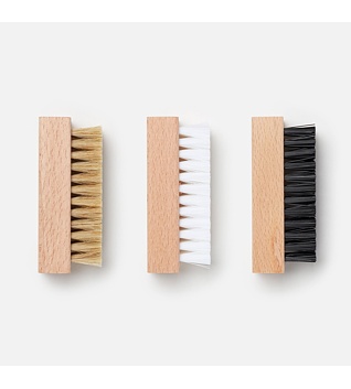 Kartáč Reshoevn8r Shoe Care 3 Brush Set + Bowl Combo