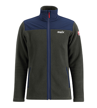Férfi pulóver Swix Blizzard Midlayer Jacket M