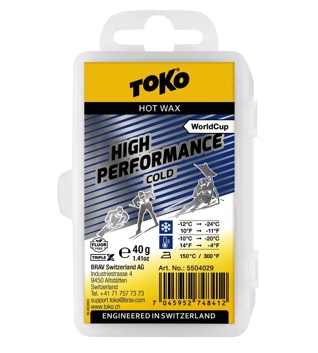 Csőszó wax Toko High Performance Cold 40g