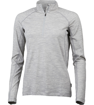 Női pulóver Lundhags Gimmer Merino Lt Ws 1/2 Zip