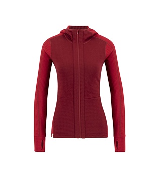 Női merinó pulóver Ulvang Peak Field Hooded Full Zip Midlayer