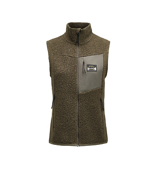 Női merinó mellény Lundhags Flok Wool Pile Vest W