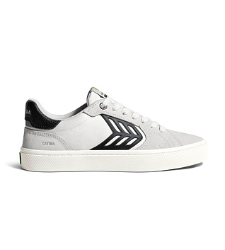 Dámské volnočasové boty Cariuma CATIBA PRO 2.0 Suede and Cordura Smoke White
