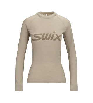 Női technikai póló Swix RaceX Merino LS W