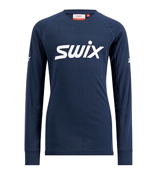Junior technikai póló Swix RaceX Classic Long Sleeve Jr