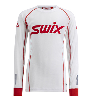 Junior technikai póló Swix Roadline RaceX Long Sleeve Jr