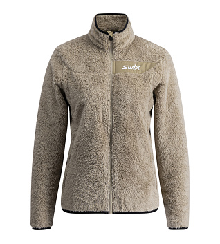Női pulóver Swix Infinity Pile Midlayer Full Zip W