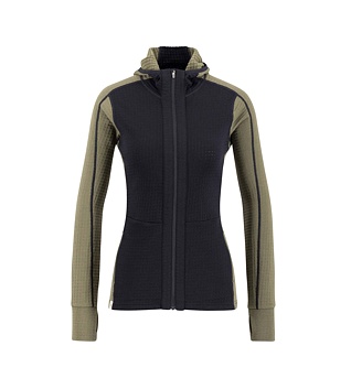 Női merinó pulóver Ulvang Peak Field Hooded Full Zip Midlayer